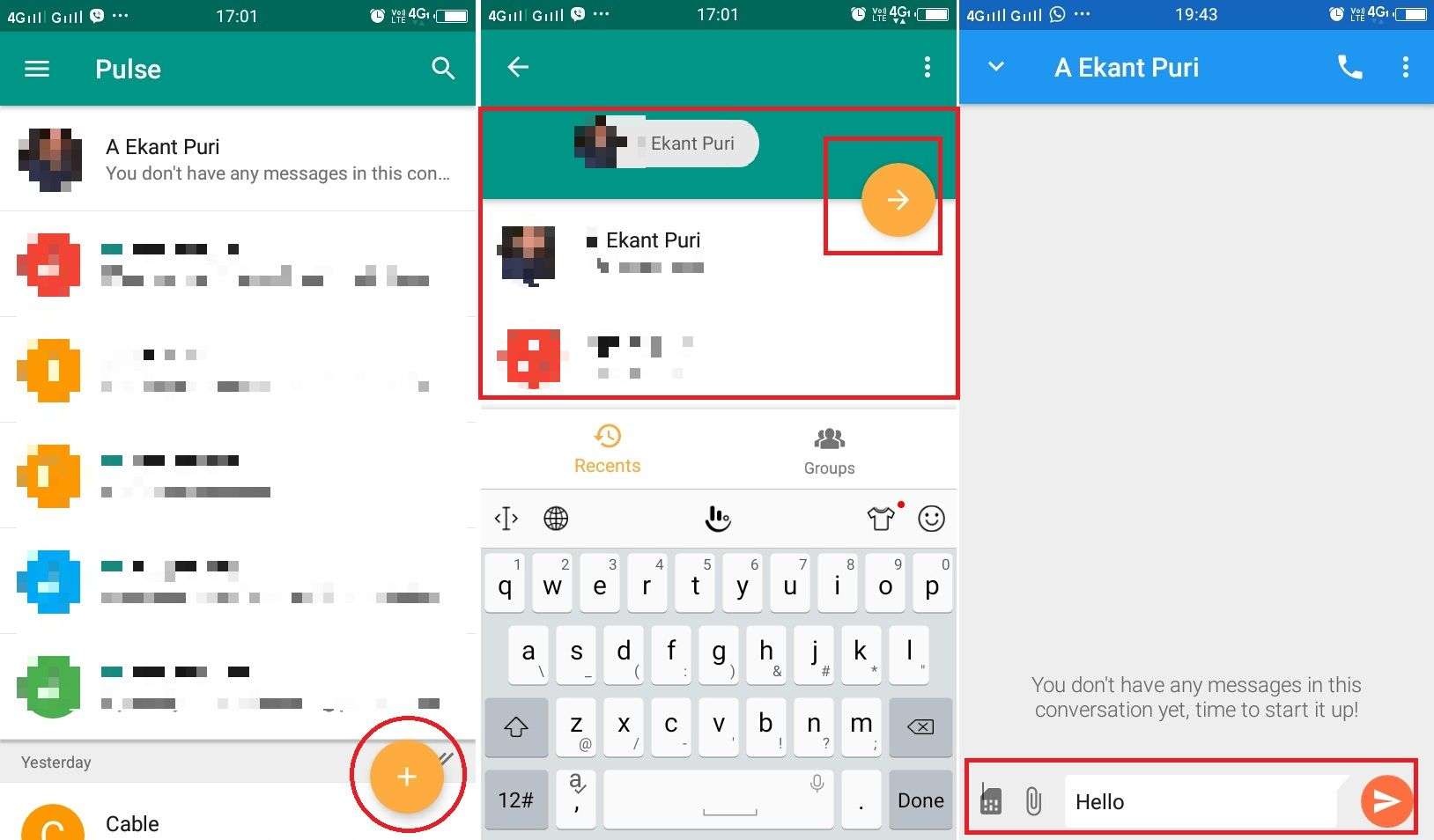 How to Schedule Text Messages Android using Pulse SMS