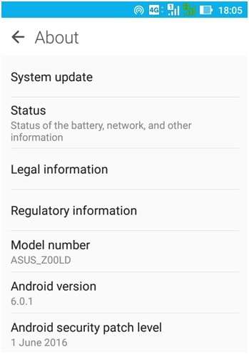 Click on Check for updates - How to Update Android Phone Manually - Upgrade Android Version Nougat, Oreo