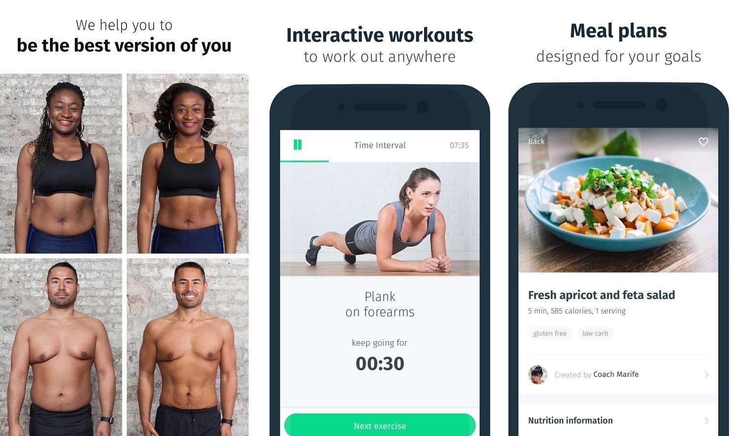 8fit - Workouts, Meal Planner & Personal Trainer -Top 10 Best Workout Apps For Android – Download Now