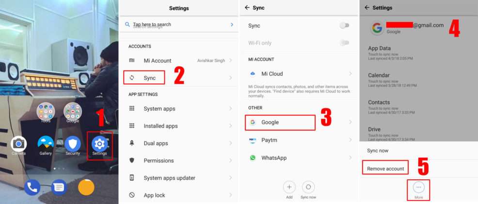 How to Remove Google Account From Phone Crazy Android Tricks