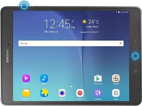 Method 1 - Using Tablet Keys - How to Take Screenshot on Samsung Tablet