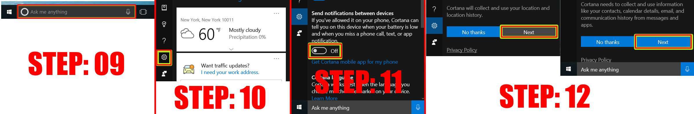 it will ask you for the permission, click Next and again click Next - How to Get Desktop Notifications For Android on Windows 10