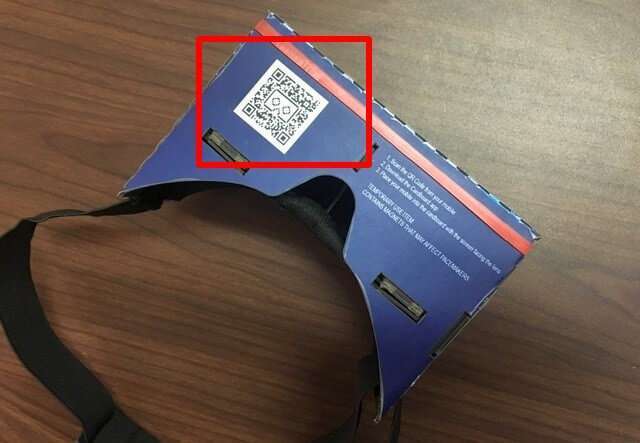 open the app and scan the QR code of your Google Cardboard - How to Use Google Cardboard – Complete Guide