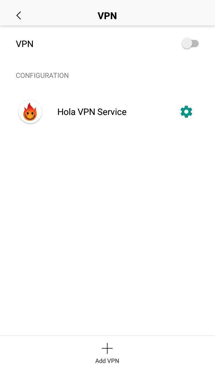Click on Add VPN - How to Setup a VPN on Android