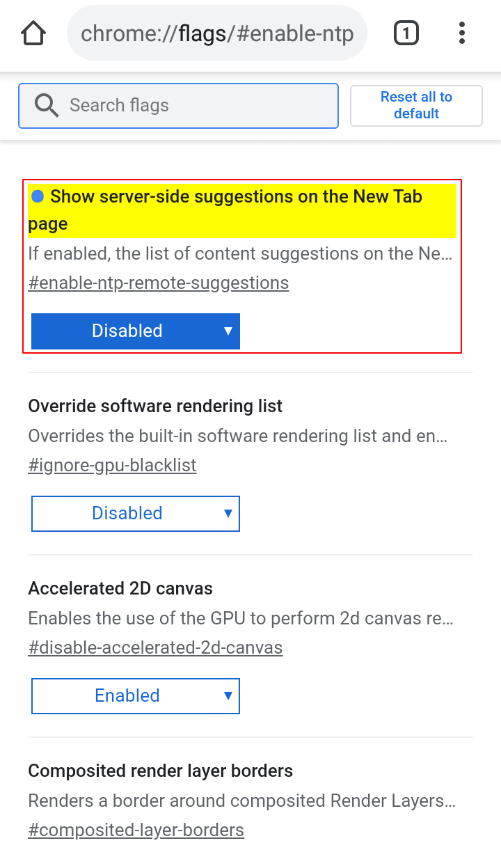 Disable-Option-Selected-By-Default-How-to-Turn-off-Suggested-Articles-on-Chrome-Android