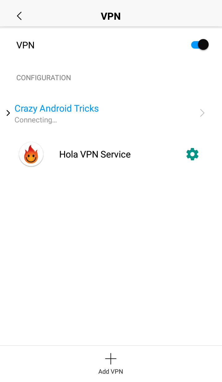 click on that VPN name - How to Setup a VPN on Android