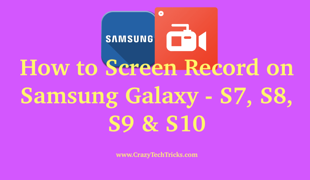 How to Screen Record on Samsung Galaxy