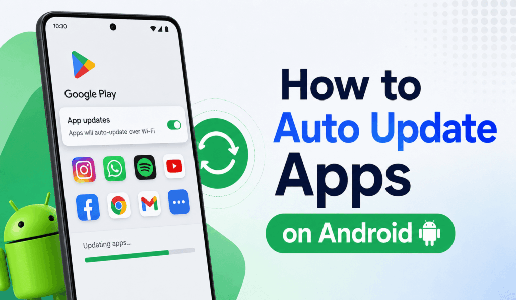 How to Auto Update Apps on Android - 7 Easy Steps 1 How to Auto Update Apps on Android
