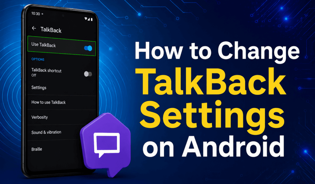 How to Change TalkBack Settings on Android