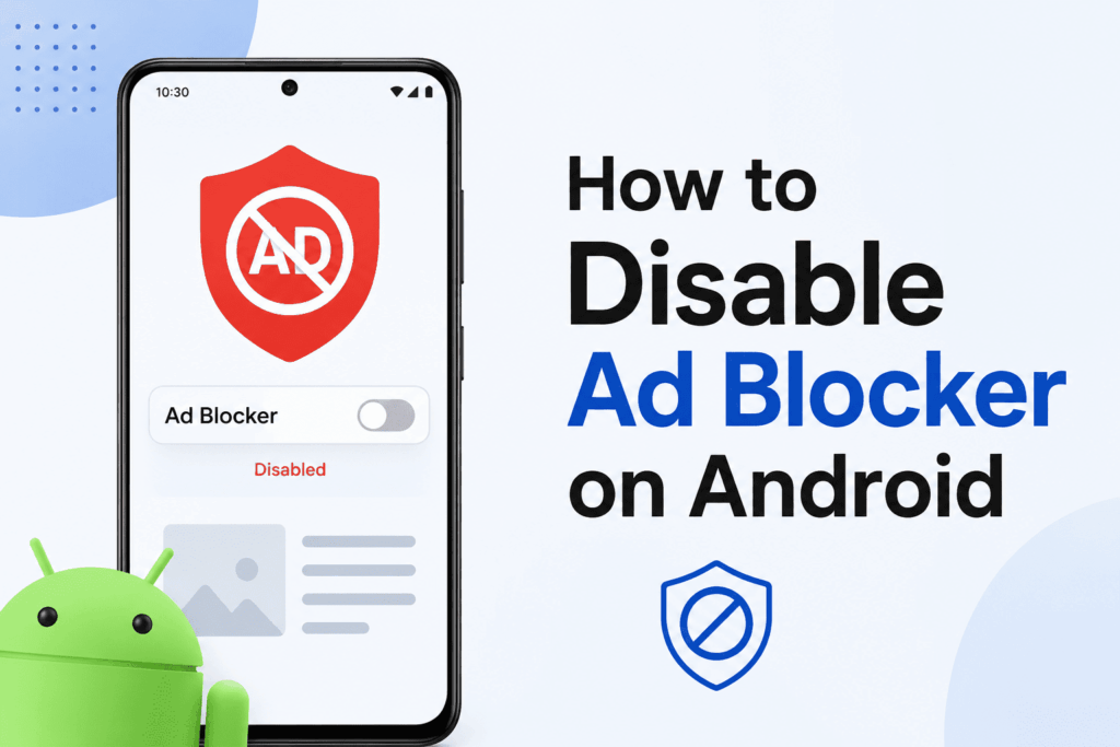 How to Disable Ad Blocker on Android 1 How to Disable Ad Blocker on Android