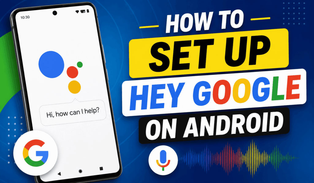 How to Set Up Hey Google on Android - 6 Easy Steps 1 How to Set Up Hey Google on Android