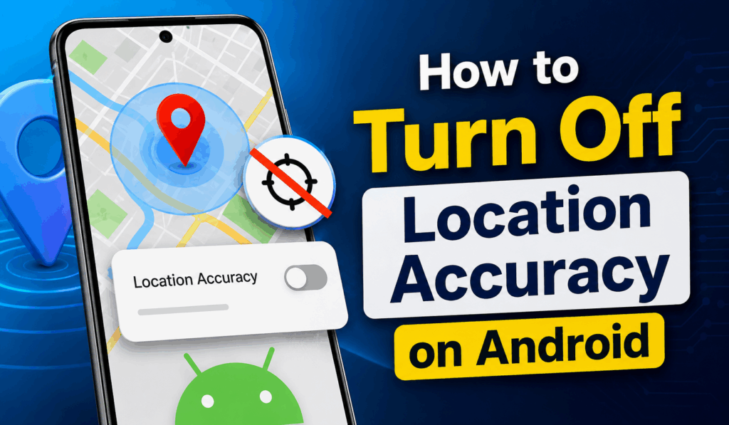 How to Turn Off Location Accuracy on Android 1 How to Turn Off Location Accuracy on Android