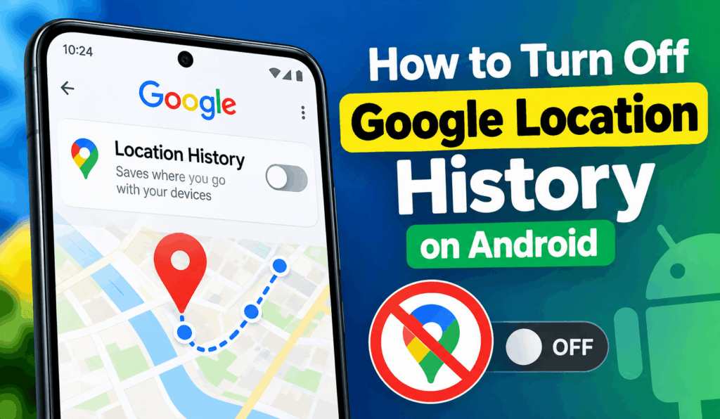 How to Turn Off Google Location History on Android - 8 Easy Steps 1 How to Turn Off Google Location History on Android