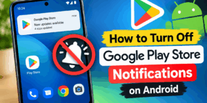 How to Turn Off Google Play Store Notifications on Android